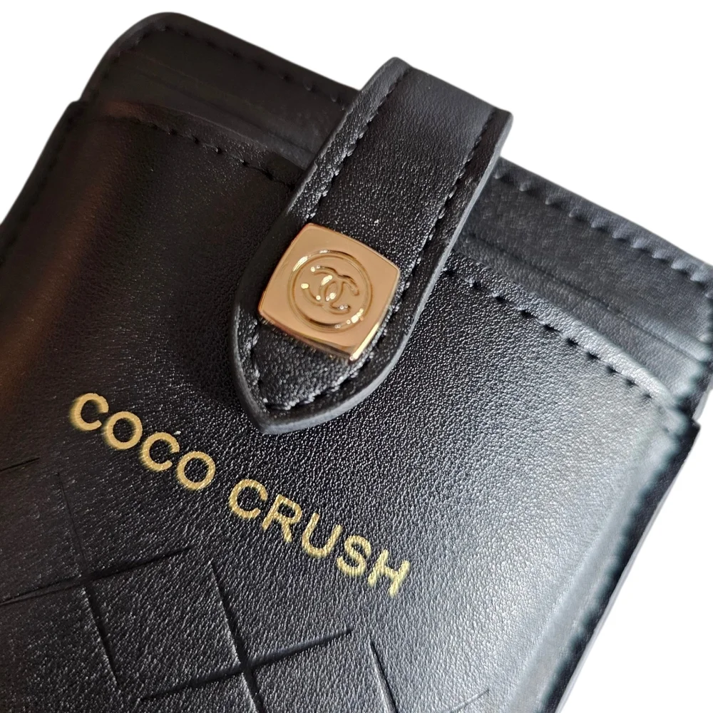 GWP Chanel Coco Crush Black Quilted Phone Case